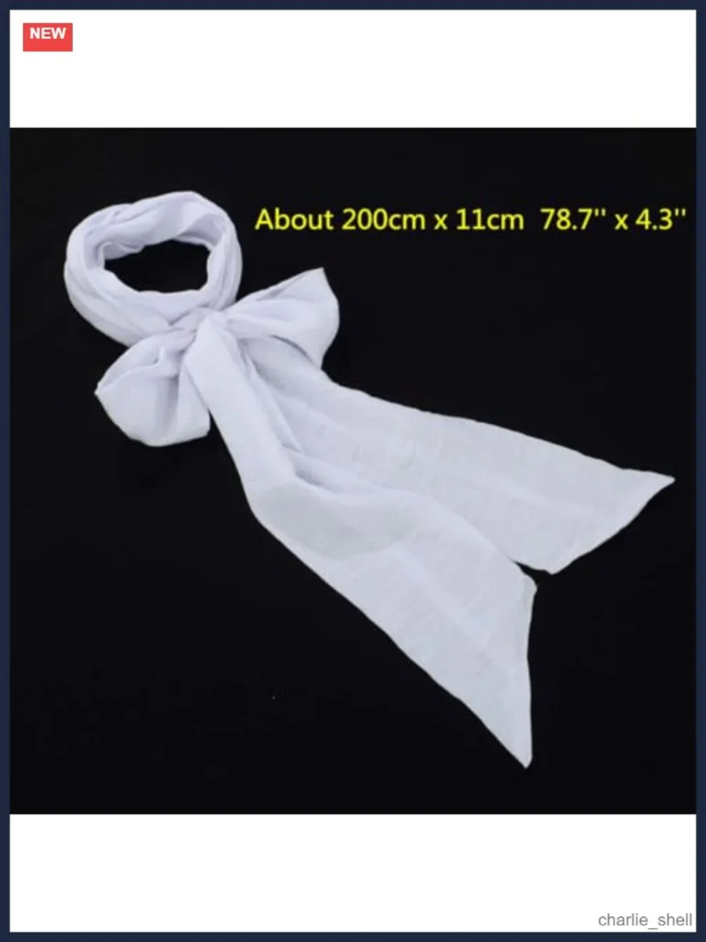 Mens Renaissance Scarf Jabot Cravat Costume Collar Cotton Adjustable